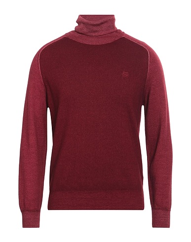 ETRO Polo neck Brick red 100% Virgin Wool