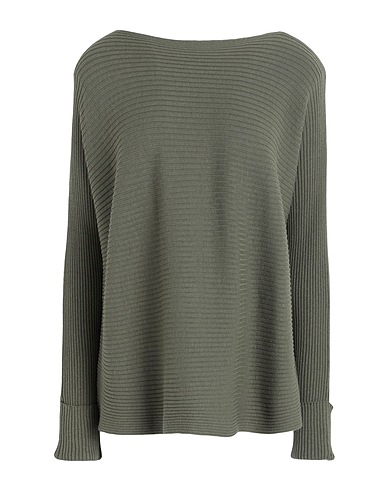 MAX&Co. Pullover Verde militare 60% Cotone, 40% Viscosa