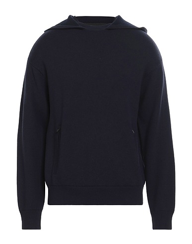 EMPORIO ARMANI Sweater Midnight blue 93% Virgin Wool, 3% Cashmere, 3% Polyamide, 1% Elastane