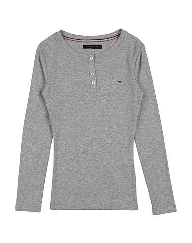 TOMMY HILFIGER Jumper Grey 94% Cotton, 6% Elastane