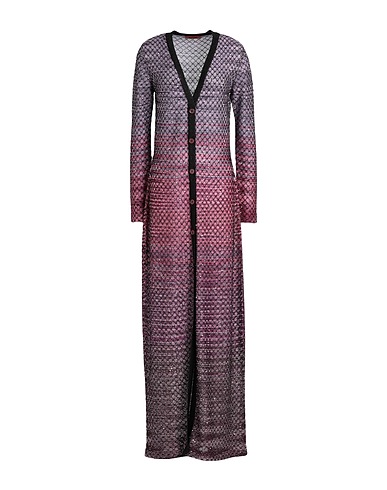 MISSONI Cardigan Mauve 85% Viscose, 8% Polyester, 5% Polyamide, 2% Metallic fiber