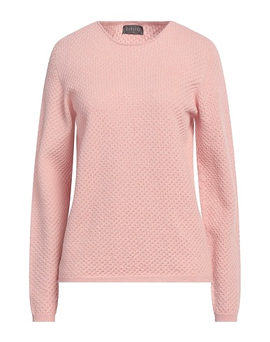 HAWICO Maglia in Cachemire Rosa chiaro 100% Cachemire