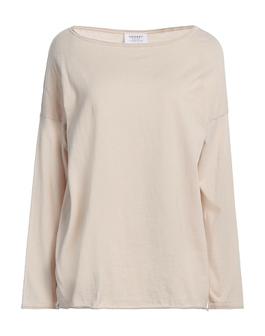 SNOBBY SHEEP Pullover Beige 90% Baumwolle, 10% Seide