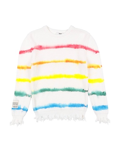 MSGM Jumper White 100% Cotton
