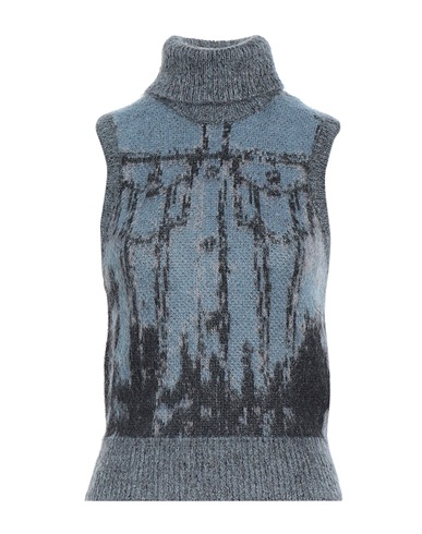 DIESEL Polo neck Slate blue 47% Mohair wool, 35% Nylon, 18% Wool