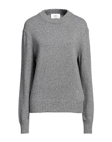 AMI ALEXANDRE MATTIUSSI Cashmere blend Grey 97% Cashmere, 3% Wool
