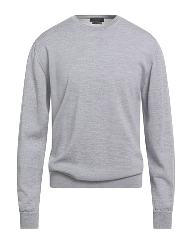 DANIELE FIESOLI Pullover Grigio chiaro 100% Lana Merino
