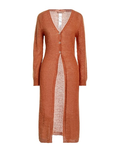 TWINSET Strickjacke Kamel 35% Mohairwolle, 35% Alpakawolle, 30% Polyamid