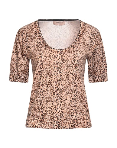 TWINSET Jumper Beige 55% Viscose, 45% Polyamide