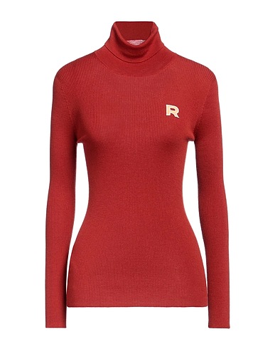 ROCHAS Turtleneck Rust 100% Virgin Wool