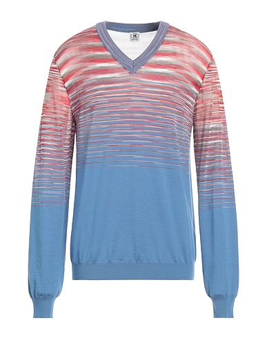 M MISSONI Jumper Pastel blue 100% Wool