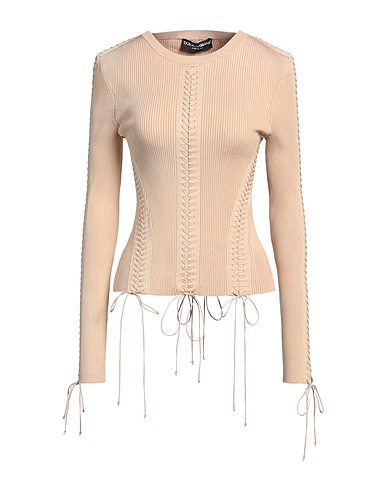 DOLCE&GABBANA Jumper Beige 83% Viscose, 17% Polyester