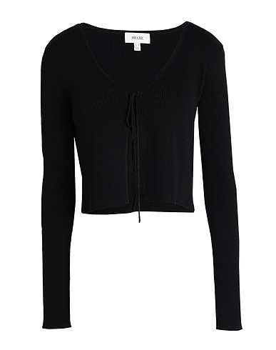 VERO MODA Cardigan Nero 80% Viscosa EcoVero™, 20% Poliestere