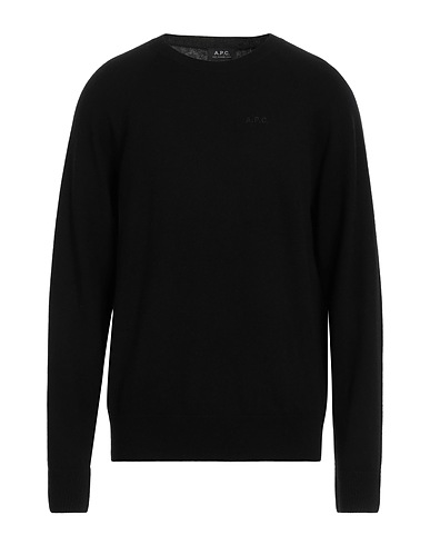 A.P.C. Jumper Black 100% Virgin Wool