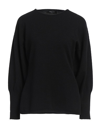 FABIANA FILIPPI Jumper Black 75% Virgin Wool, 15% Silk, 10% Cashmere