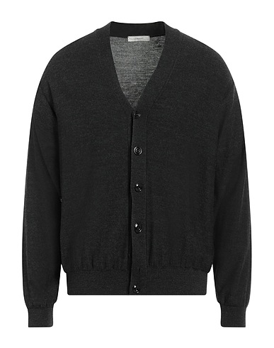 LEMAIRE カーディガン チャコール アクリル 50% / ウール 50%
