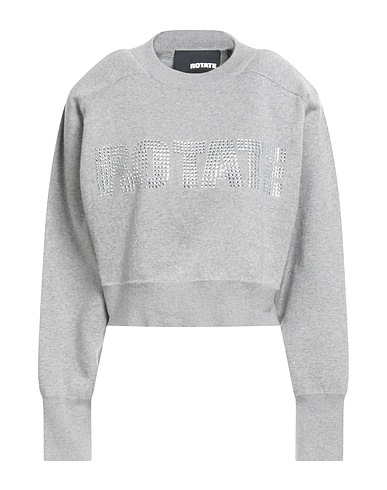ROTATE BIRGER CHRISTENSEN Jumper Grey 95% Cotton, 5% Cashmere