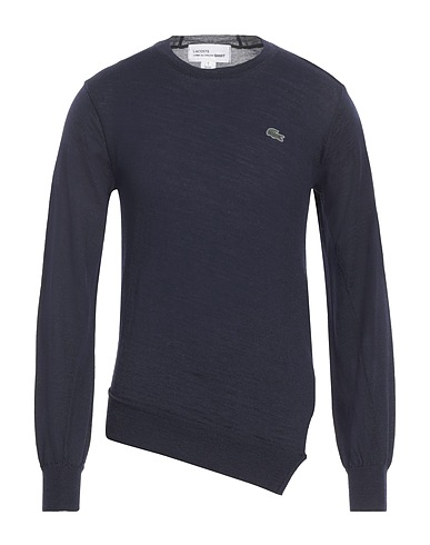 LACOSTE x COMME des GARÇONS SHIRT Pullover Blu notte 100% Lana
