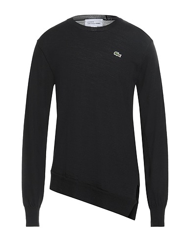 LACOSTE x COMME des GARÇONS SHIRT Jumper Black 100% Wool