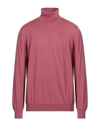 GRAN SASSO Polo neck Antique rose 100% Virgin Wool