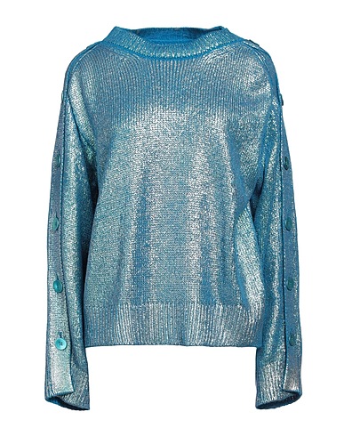 CIRCUS HOTEL Jumper Blue 65% Acrylic, 25% Wool, 10% Alpaca wool
