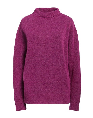 ALYSI Polo neck Mauve 55% Alpaca wool, 27% Polyamide, 13% Merino Wool, 5% Elastane