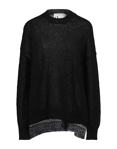 8PM Pullover Nero 35% Lana mohair, 35% Lana di alpaca, 30% Poliammide