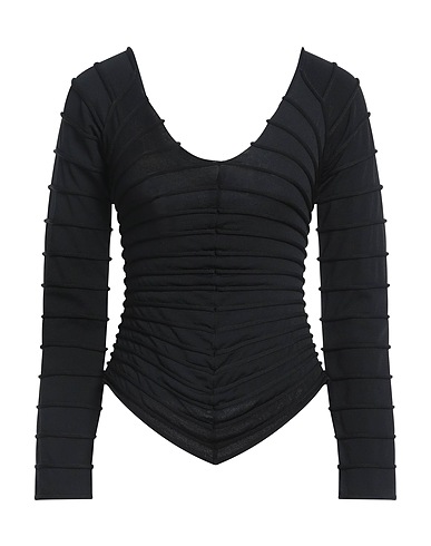 CIRCUS HOTEL Jumper Black 64% Viscose, 36% Polyamide