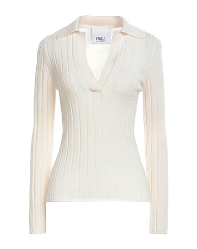 ERIKA CAVALLINI Jumper Off white 100% Virgin Wool