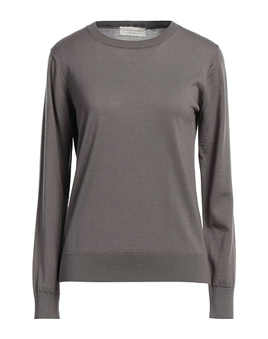 FILIPPO DE LAURENTIIS Πουλόβερ Γκρι-καφέ 100% Μαλλί ποιότητας Super 100