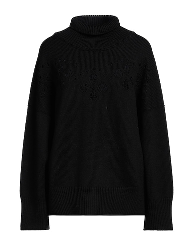 CHLOÉ Polo neck Black 100% Wool