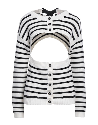 REDValentino Cardigan 100% Virgin Wool, Cotton, Viscose