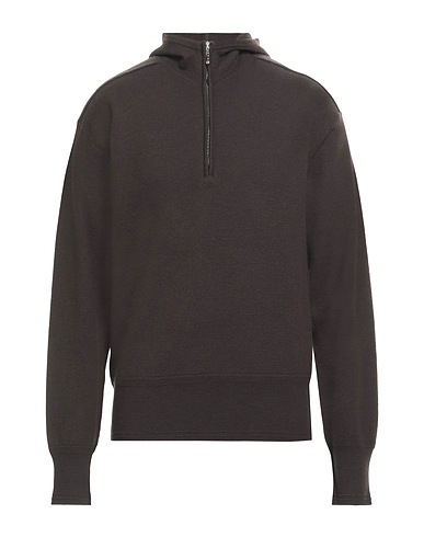 BURBERRY Jumper Dark brown 100% Wool