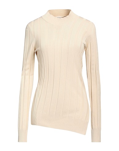 STELLA McCARTNEY Turtleneck Cream 88% Viscose, 12% Polyester