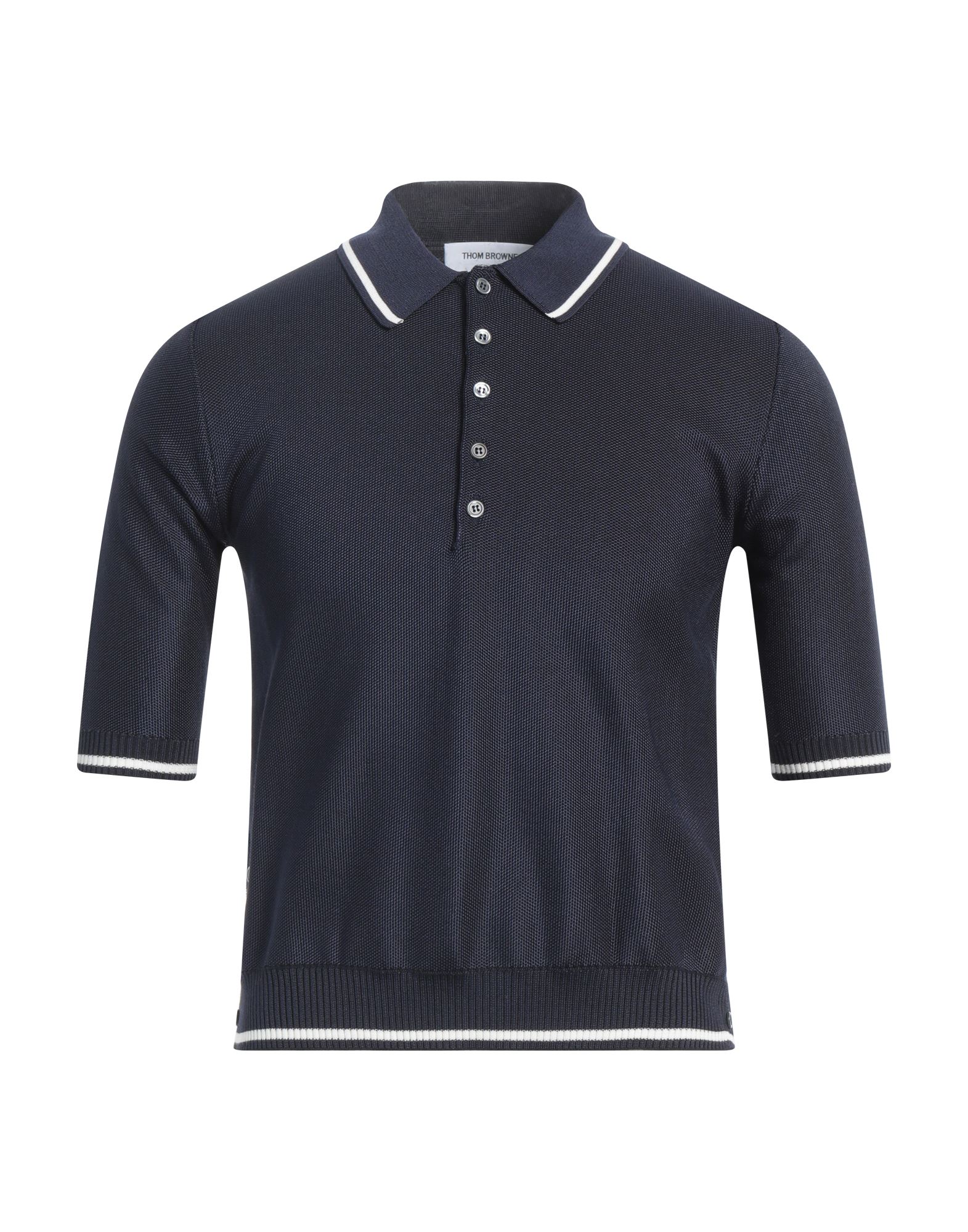 【送料&関税込】Thom Browne Midnight Blue Wool Sweater Thom Browne Midnight Blue Wool Cardigan | eBay