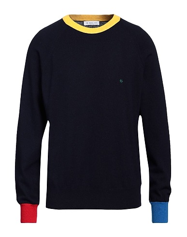 MANUEL RITZ Jumper Midnight blue 35% Polyamide, 30% Wool, 30% Viscose, 5% Cashmere