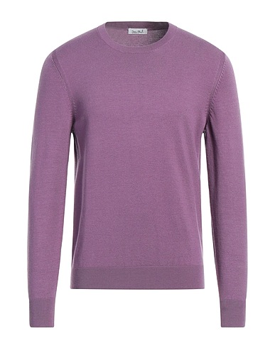 JEAN PAUL Jumper Purple 40% Viscose, 30% Polyamide, 25% Acrylic, 5% Cashmere