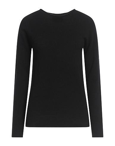 SCAGLIONE Maglia in Cachemire Nero 100% Cachemire