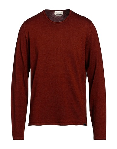 BROOKSFIELD Pullover Marrone 100% Lana Vergine