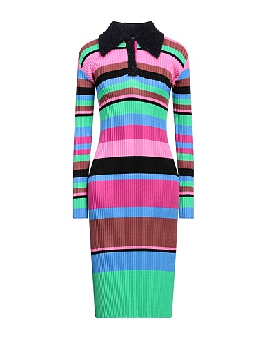 ANDERSSON BELL Midi dress Magenta 62% Viscose, 38% Polyester, Nylon