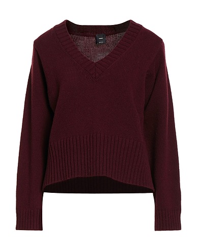 PINKO Jumper Burgundy 90% Wool, 10% Cashmere