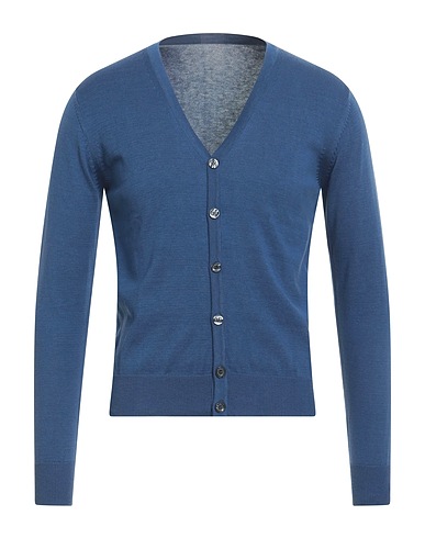 HARMONT & BLAINE Cardigan Blue 100% Cotton