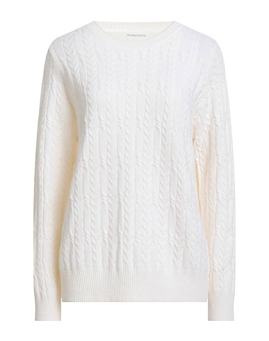 PUROTATTO Cashmere jumper Ivory 100% Cashmere