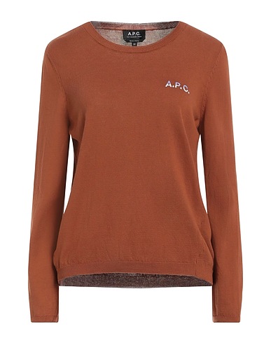 A.P.C. Pullover Braun 100% Baumwolle
