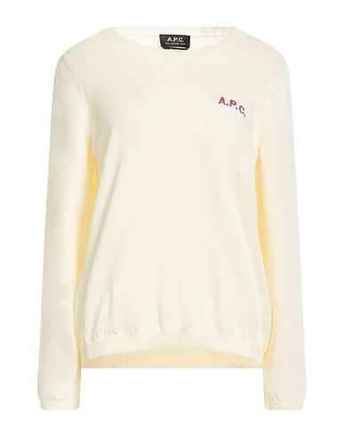 A.P.C. Pullover Avorio 100% Cotone