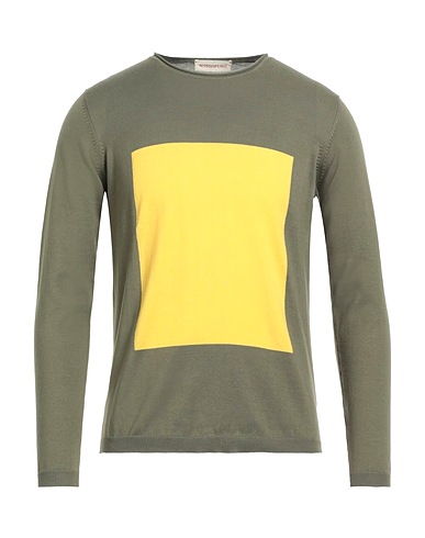 ROSSOPURO Sweater Military green 100% Cotton