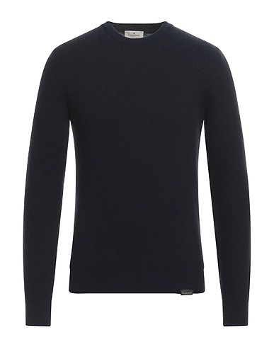 BROOKSFIELD Sweater Midnight blue 51% Wool, 37% Cotton, 12% Polyamide