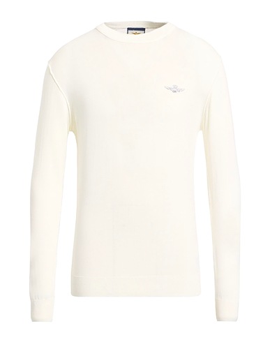 AERONAUTICA MILITARE Pullover Weiß 100% Baumwolle