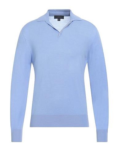 SEASE Sweater Light blue 100% Merino Wool