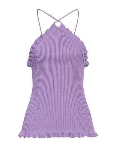 BLUMARINE Top LILLA 88% Viscose, 12% Polyester